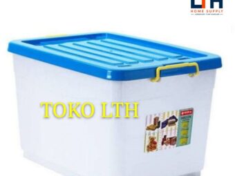 1-628-1.jpg CONTAINER BOX 100 LITER / KOTAK WAGON CONTAINER RODA 100 LITER LION STAR VC 20