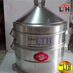 1-646-1.jpg KALAKAT SUSUN 3 ALUMUNIUM 35 CM / PANCI KUKUSAN DIMSUM BASO TAHU SS 3