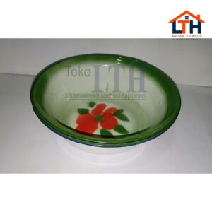 1-65-1.jpg Mangkok Kaleng Enamel Motif Kembang 16cm RRT
