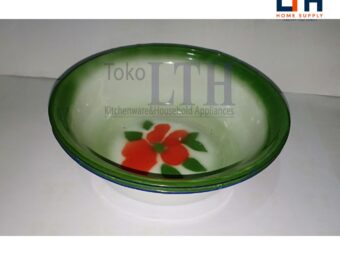 1-65-1.jpg MANGKOK SENG 16 CM ENAMEL BASKOM KOBOKAN MANGKUK KALENG JADUL MOTIF KEMBANG PANCI RRT 16 CM