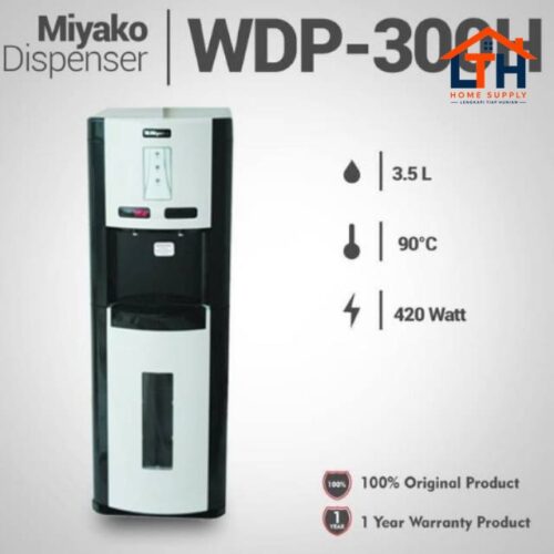 Dispenser Galon Bawah WDP 300 Hot&Cool -Miyako