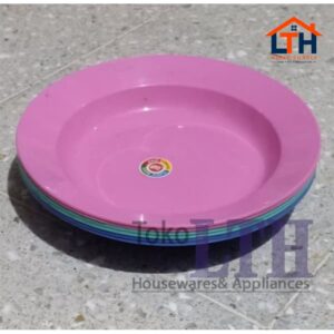 1-656-1.jpg PIRING PLASTIK WARNA 8" (per6 pcs) KOMET STAR