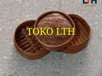1-657-1.jpg KLAKAT BAMBU DIMSUM 15 CM SUSUN 2 + TUTUP / KUKUSAN WADAH TEMPAT KERANJANG DIMSUM