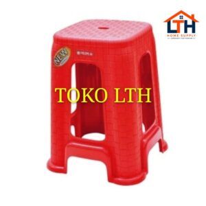 1-670-1.jpg KURSI PLASTIK / BANGKU BASO SEGI / SATIN HIGH STOOL-LION STAR G24