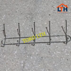 Kapstok Stainless 5 Hook