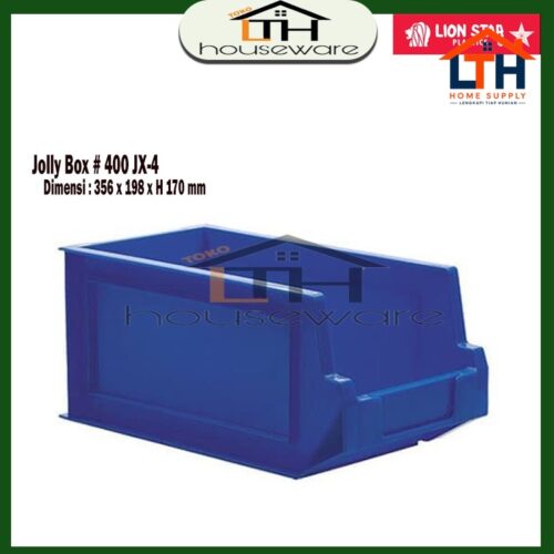 1-70-1.jpg JOLLY BOX 400 KOTAK PERKAKAS SERBAGUNA LION STAR JX4 BOX SUSUN