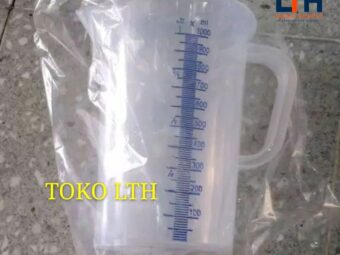 GELAS UKUR 1000 ml GELAS TAKARAN PLASTIK 1 liter / TEKO UKUR