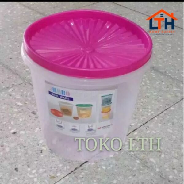 TOPLES KELER 5 LITER KERUPUK PEYEK CEMILAN PLASTIK / JUMBO SEALWARE 5 LTR KOMET STAR
