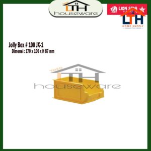 JOLLY BOX 100 KOTAK PERKAKAS SERBAGUNA LION STAR JX1 BOX SUSUN