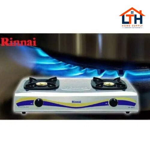 KOMPOR GAS  2 TUNGKU STAINLESS  - RI522E