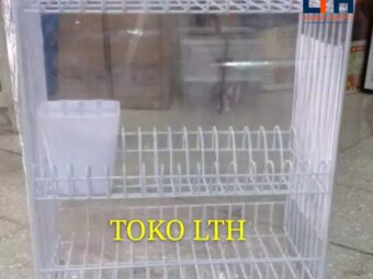 RAK PIRING & GELAS ANTI KARAT ss 3 MODELLINE