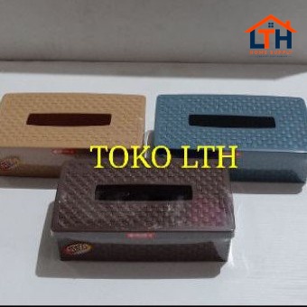 1-783-1.jpg TEMPAT TISSUE RATO (S) LION STAR / KOTAK TISSUE MOTIF ROTAN/WADAH TISU