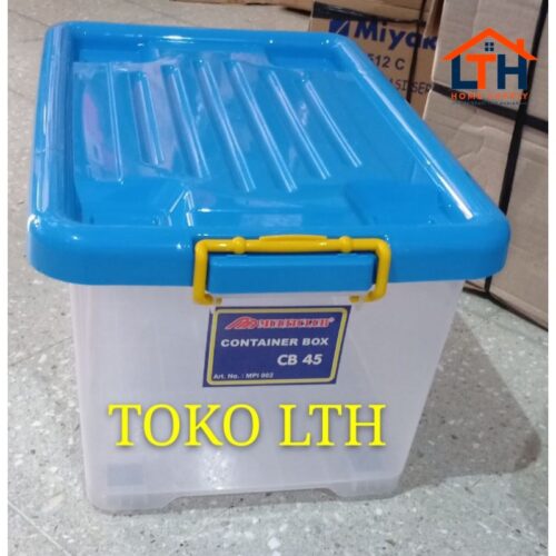 CONTAINER BOX CB 45 MULTICLUB KOTAK PENYIMPANAN SERBAGUNA RODA 45 LITER CB45 MULTI CLUB