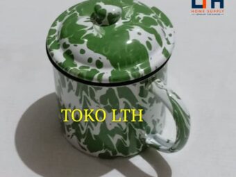 1-831-1.jpg MUG 10 CM LURIK BLIRIK BLURIK / CANGKIR TUTUP JADUL ENAMEL / GELAS KALENG PANCI