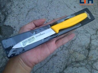 PISAU TANICA ORIGINAL PARING KNIFE 4" INCHI 0224 KUNING LANCIP TAJAM