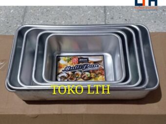 MULTIPAN ALUMUNIUM 26x15 / KOTAK MASAKAN / CAKE PAN / LOYANG
