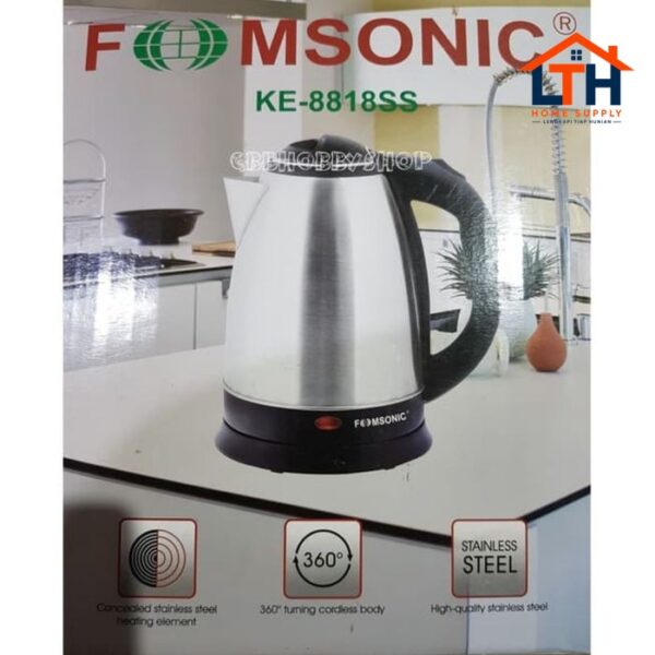 1-856-1.jpg TEKO LISTRIK STAINLESS 1.8 ltr FOMSONIC/PEMANAS AIR/KEETLE/MUG LISTRIK