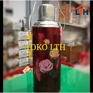 1-874-1.jpg Termos Air Panas Kaleng Merah Kembang RRT Ching Kiang 2L