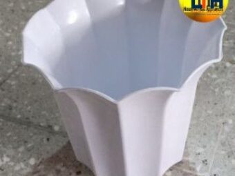 1-884-1.jpg POT LILY 17 CM PUTIH / POT TANAMAN PLASTIK / POT BUNGA