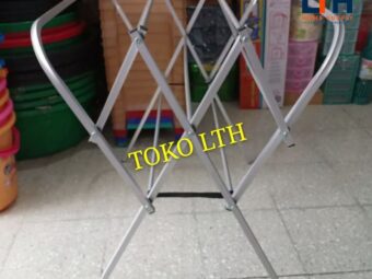 JEMURAN HANDUK / BAJU ALUMUNIUM BISA LIPAT