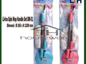 1-905-1.jpg REFILL GAGANG SUPER MOP PEL BM51 / HANDLE SPIN MOP BM-51 LION STAR SUPERMOP BM 51