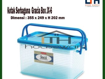 1-909-1.jpg KOTAK SERBAGUNA GRACIA BOX LION STAR / KERANJANG JINJING BOX TRANSPARAN