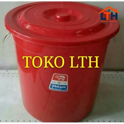1-931-1.jpg EMBER PLASTIK 40 LITER TUTUP GAGANG KAWAT KOMET STAR TONG AIR 40L