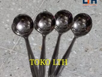 SENDOK SUP STAINLESS (PER 6 PCS) 304 TRIANGLE / SENDOK SAYUR / SINDUK