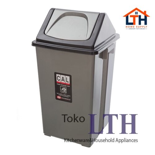 Tempat Sampah Tutup Goyang 70 Liter Segi-Stardust-Shinpo SIP870