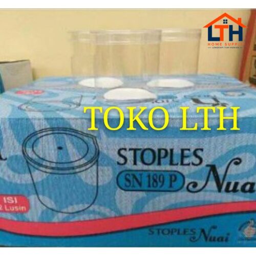 PER 24 PCS TOPLES KUE KERING BULAT SN 189 P NUAI KELER MIKA STOPLES PLASTIK KUKIS