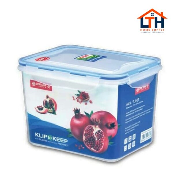 1-962-1.jpg KOTAK SERBAGUNA - KLIP TO KEEP 1602 KK-5 6800 ML LION STAR / SEALWARE