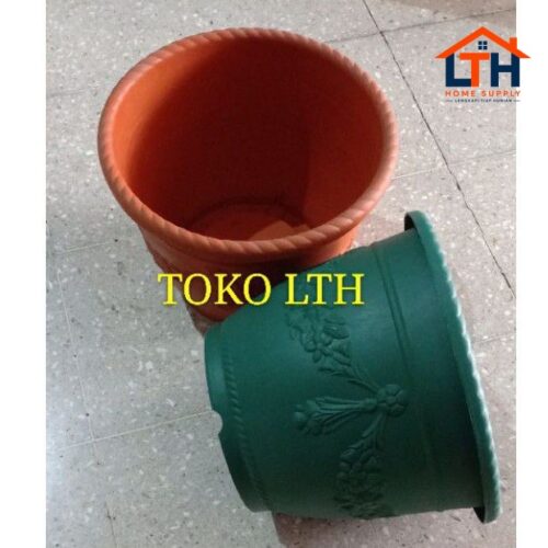 1-964-1.jpg POT PLASTIK GLORY 45 CM WARNA / POT TANAMAN / POT BUNGA