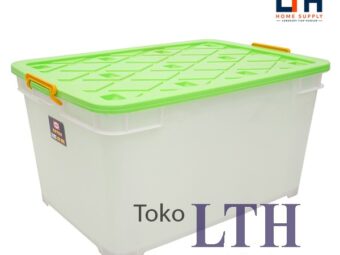 CONTAINER BOX CB 195 SHINPO EXTRA SIP126 KOTAK PENYIMPANAN SERBAGUNA RODA CB195 LITER