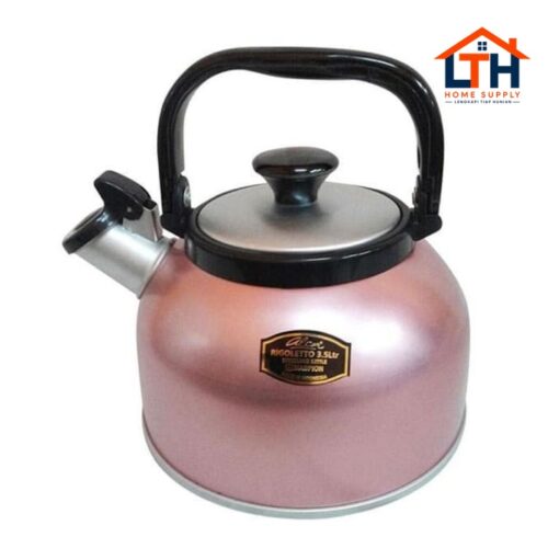 TEKO BUNYI WARNA 3 ltr RIGOLETTO MASPION / WHISTLING KETTLE-RANDOM