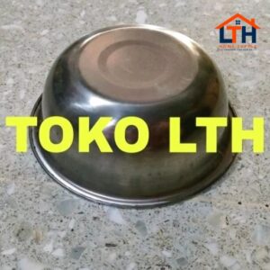 2-1012-1.jpg MANGKOK STAINLESS 12 CM BASKOM MANGKUK KOBOKAN CETAKAN NASI