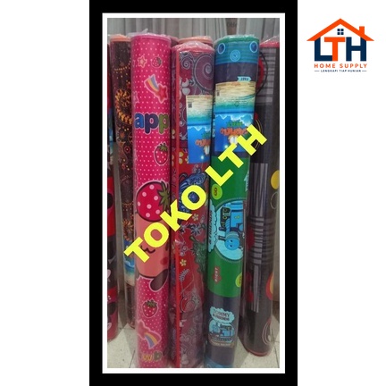 KARPET TIKAR LANTAI SPON BUSA MATRAS ALAS MOTIF KARAKTER GARFIELD MAT