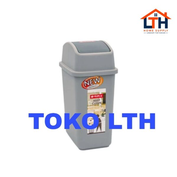 TEMPAT SAMPAH GARBI DUSTBIN 9 LITER LION STAR TONG SAMPAH GOYANG C48