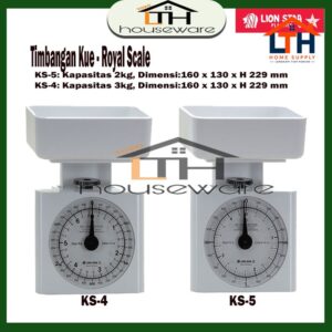 2-103-1.jpg TIMBANGAN KUE 2 KG-ROYAL SCALE -LION STAR KS-5