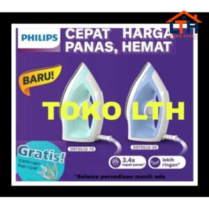 SETRIKA PHILIPS DST0510 DRY IRON DST 0510 GARANSI RESMI