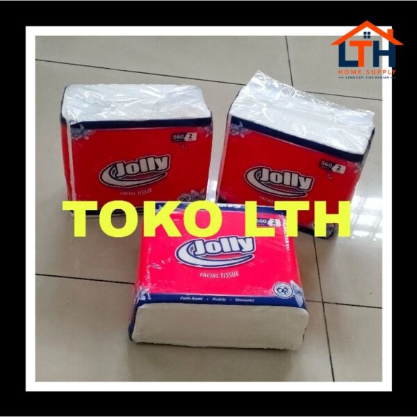 JOLLY FACIAL TISSUE 560 GRAM 2 PLY TISSUE TISU WAJAH KECANTIKAN