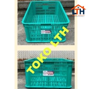 2-1070-1.jpg CONTAINER KERANJANG INDUSTRI BOX SERBAGUNA 9204L ATARI GREEN LEAF 9204 KRAT PLASTIK