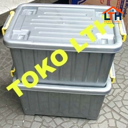 CONTAINER BOX RODA 30 LTR CB 30 KOTAK PARCEL INNOVA SB30 SHALLOM SILVER ABU WARNA SB 30