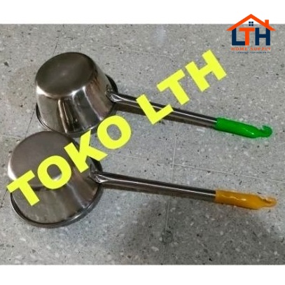 PANCI SUSU GAGANG PANJANG STAINLESS MILK POT PAN GAYUNG STAINLES