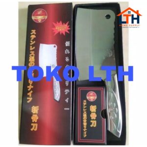 2-1106-1.jpg PISAU GOLOK DAGING STAINLESS BEDOG BEDOK GAGANG STENLIS