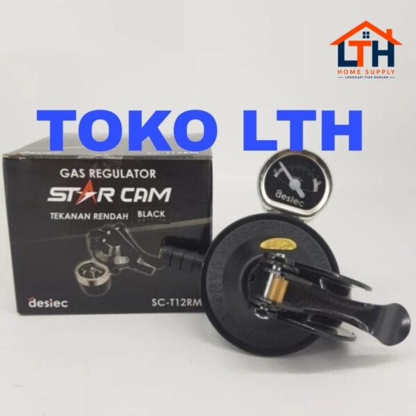 REGULATOR GAS JEPIT SC T12RM STARCAM DESTEC METER SC T 12 RM