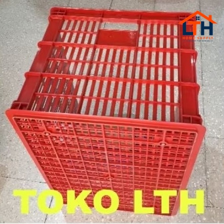 2-1168-1.jpg CONTAINER KERANJANG INDUSTRI BOX WADAH SERBAGUNA WARNA KRAT LUBANG