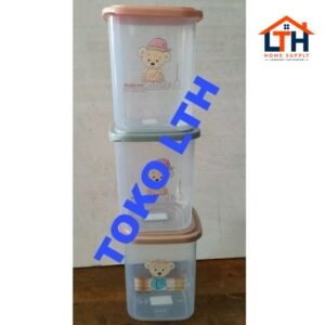 2-1174-1.jpg TOPLES SEGI MALENNA XL HOMMY 1105 SEALWARE KOTAK MINI SERBAGUNA 720 ML WADAH TUTUP TEMPAT BUMBU