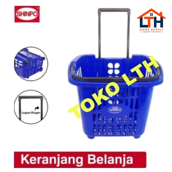 2-1250-1.jpg TROLI TROLLEY BELANJA SUPERMARKET SIP 341 FLAMINGGO SHINPO KERANJANG PASAR DORONG RODA