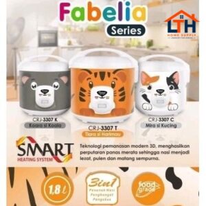 2-1263-1.jpg COSMOS MAGIC COM RICE COOKER CRJ 3307 T FABELIA TIGER PENANAK NASI