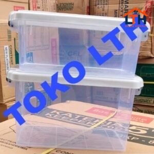 2-1283-1.jpg CONTAINER BOX ASTORIA 10 LITER BVC 4 BASIC HOME LS KOTAK PARCEL HAMPERS